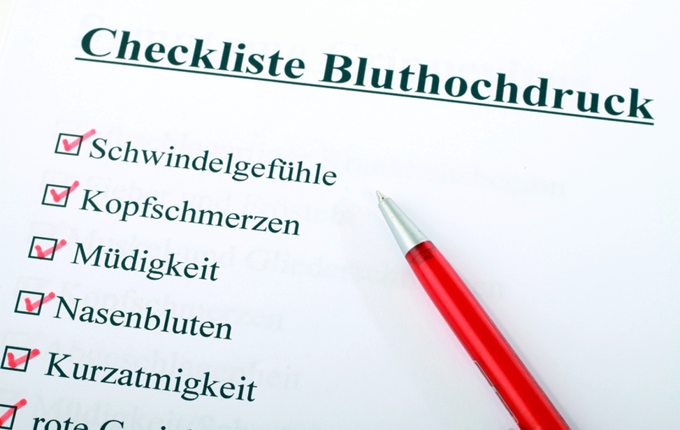 Folgen von Bluthochdruck